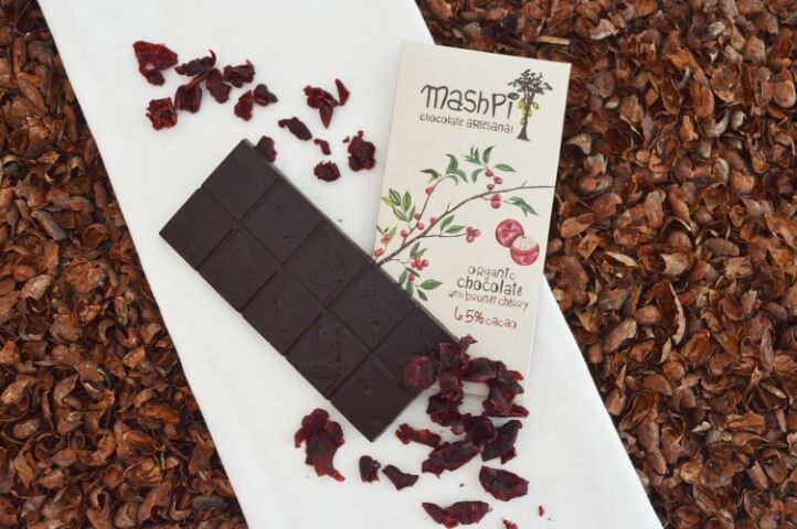 Barra 65% con Cereza de Brunei - Mashpi - Chocolates - Best-Chocolates-In-Ecuador 